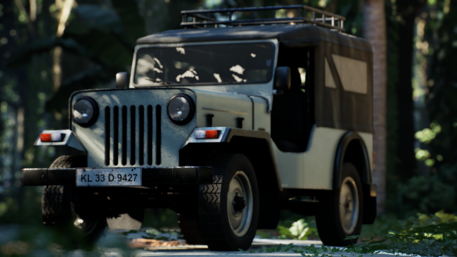 Vintage jeep – South Side